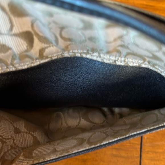 Coach Black Leather Wristlet - Picture 8 of 10
